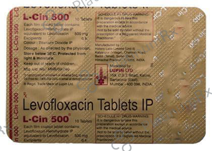 L Cin 500mg Tablet 10s