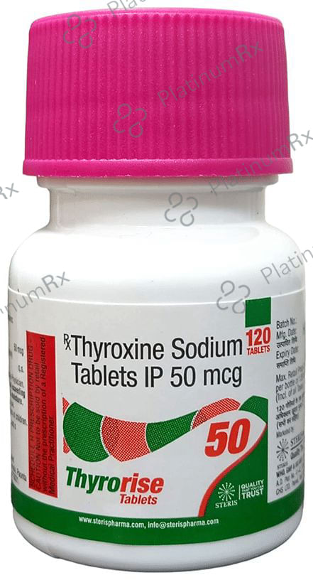 Thyrorise 50mcg Tablet 120s