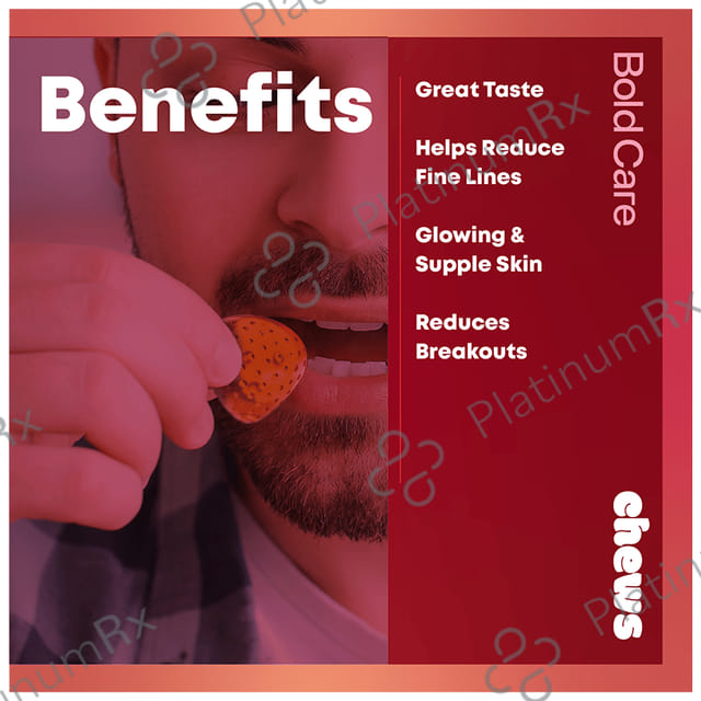 Bold Care Chew Glowing Skin Gummy Mango