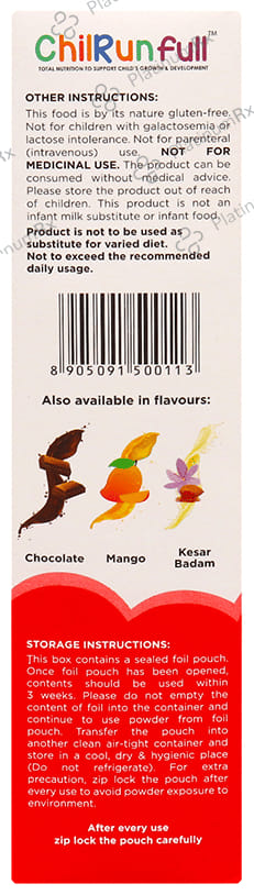 ChilRunfull 2+ Drink For Children’s Growth and Development Vanilla 400 gm