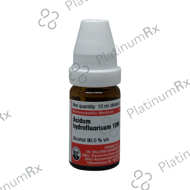Dr Willmar Schwabe Germany Acidum Hydrofluoricum Dilution 10M