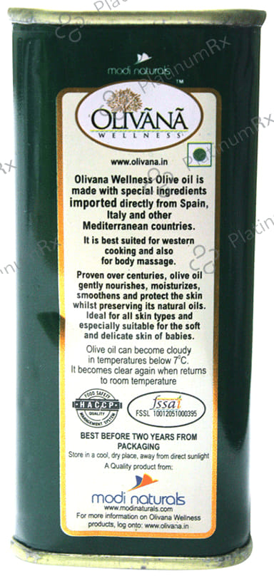 Olivana Wellness Natural Olive Oil 200 ml