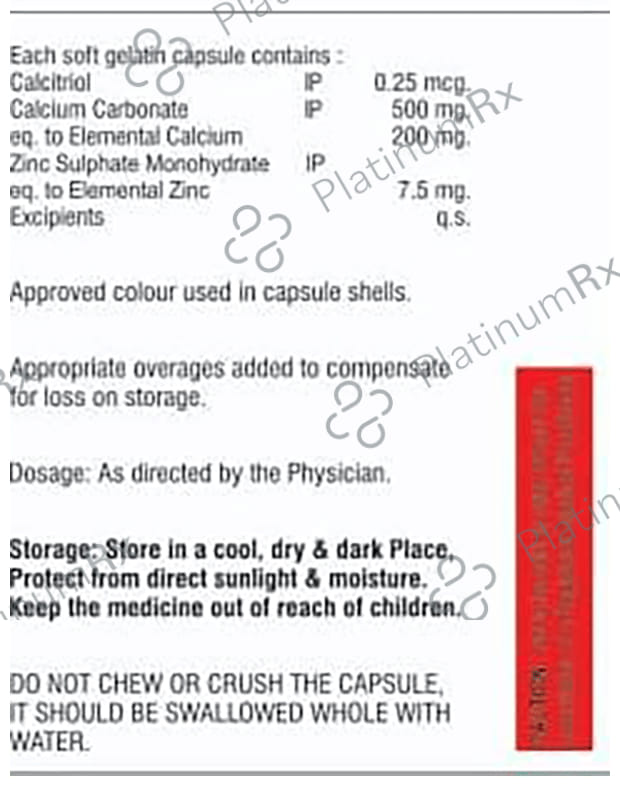 Pride D3 60K Plus Soft Gelatin Capsule 15s