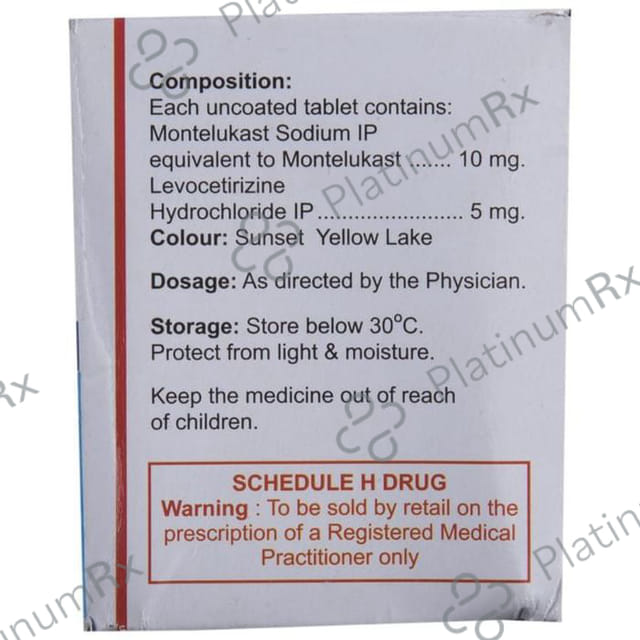 MTnL 5/10mg Tablet 10s
