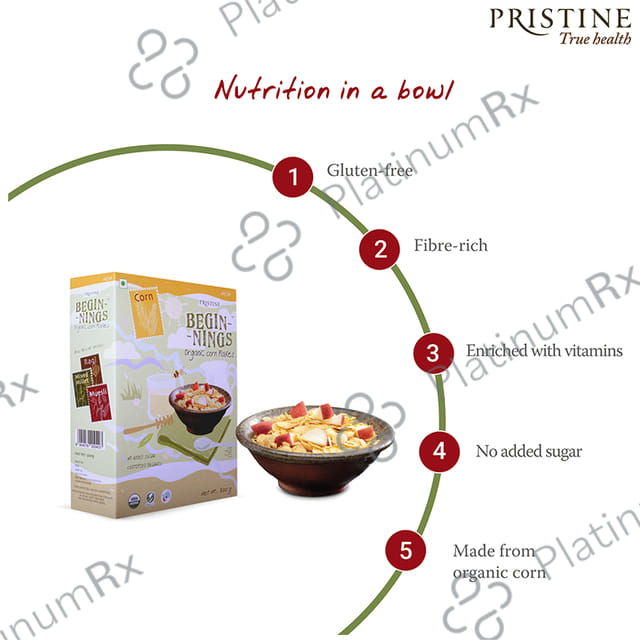 Pristine Beginnings Corn Flakes 300 gm
