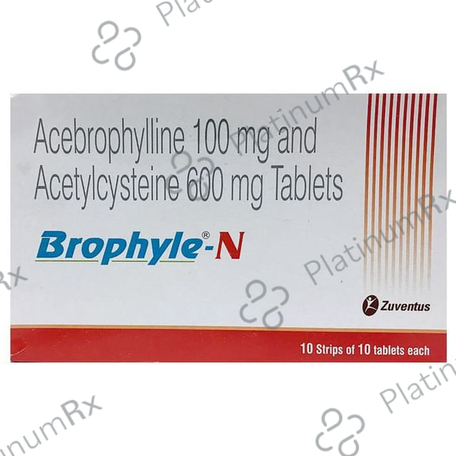 Brophyle N 100/600mg Tablet 10s
