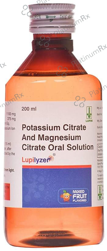 Lupilyzer 375/1100mg Mixed Fruit Oral Solution 200ml