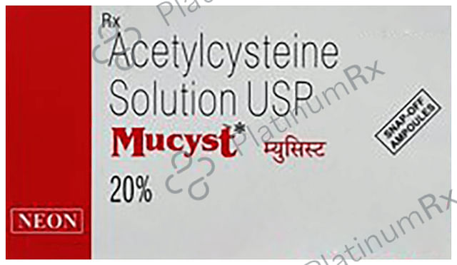 Mucyst 400mg Injection 2ml