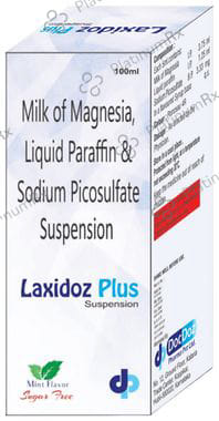 Laxidoz Plus Oral Suspension Mint Sugar Free