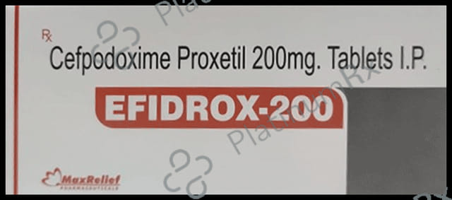 Efidrox 200 Tablet DT 10s