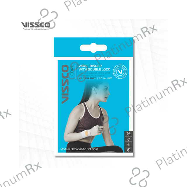 Vissco 0603 Wrist Binder Double Lock Large