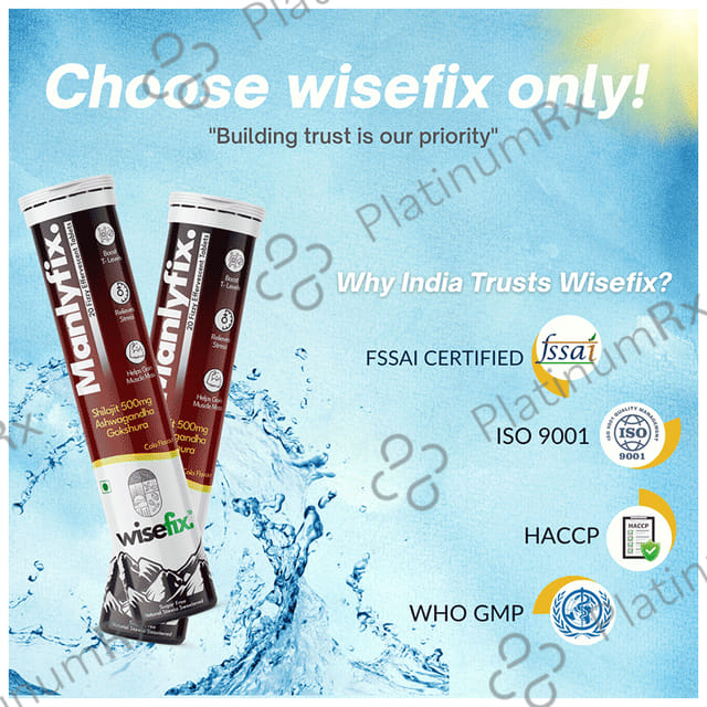 Wisefix Manlyfix Effervescent Tablet Cola Sugar Free