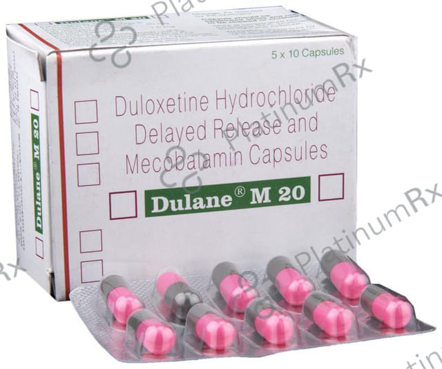 Dulane M 20mg/1500mcg Capsule DR 10s