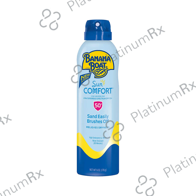 Banana Boat Sun Comfort Ultra Mist Broad Spectrum SPF 50+ Sunscreen Spray 170gm