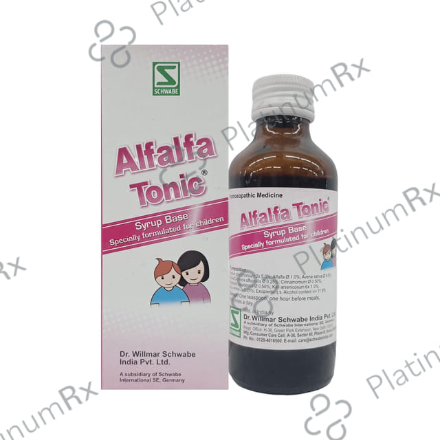 Dr Willmar Schwabe India Alfalfa Tonic For Children