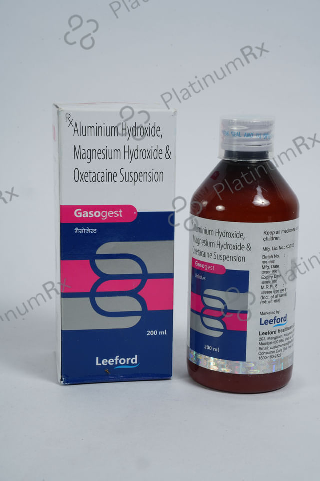Gasogest 10/0.25/98mg Oral Suspension 200ml