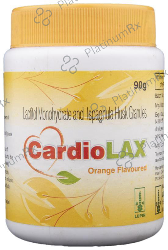 Cardiolax Granules Orange Flavour 90gm
