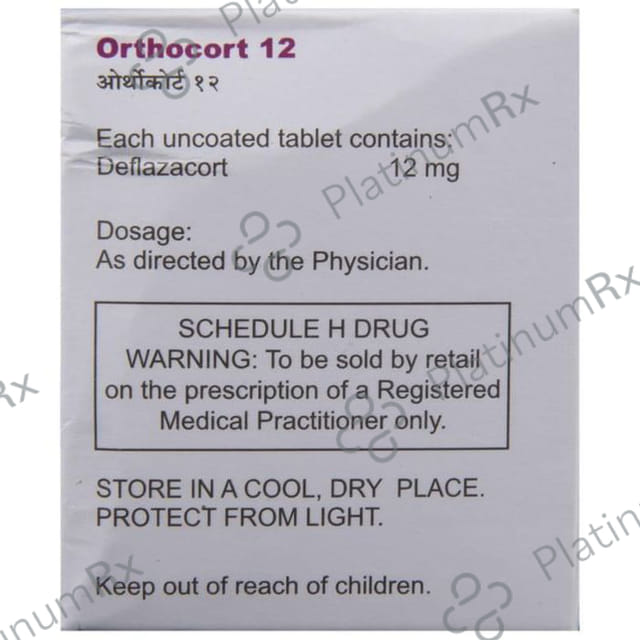 Orthocort 12 Tablet