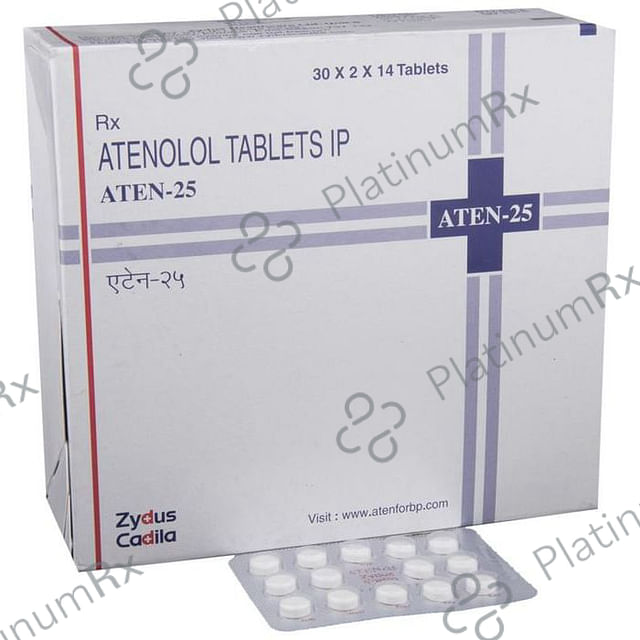 Aten 25mg Tablet 14s