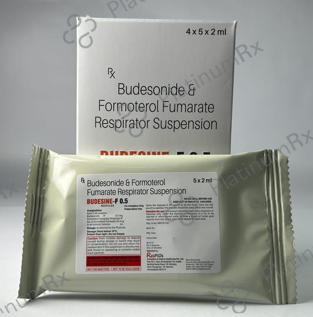 Budesine F 0.5mg Respule 5X2ml