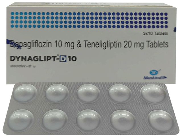 Dynaglipt D 10/20mg Tablet 10s
