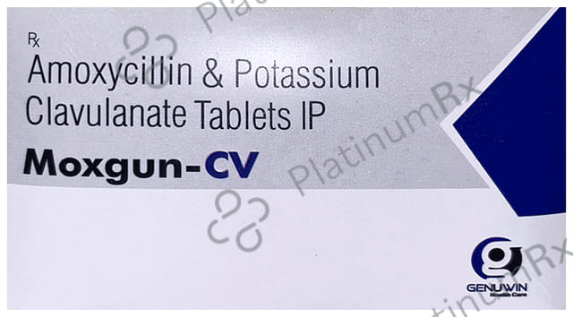 Moxgun CV 500/125mg Tablet 10s