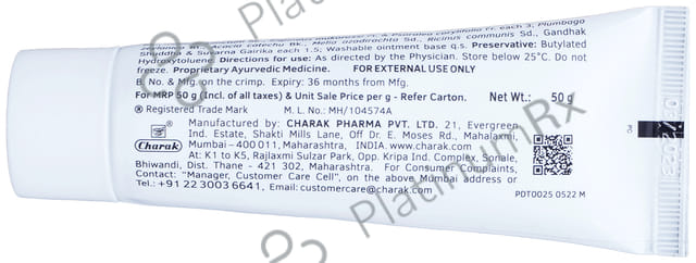 Charak Pigmento Ointment 50gm