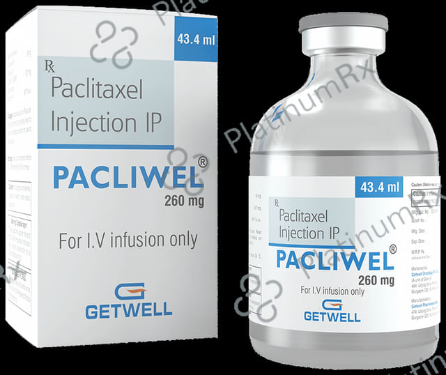 Pacliwel 260mg Injection 43.4ml