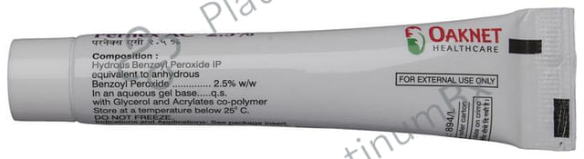 Pernex AC 2.5% Gel 20gm