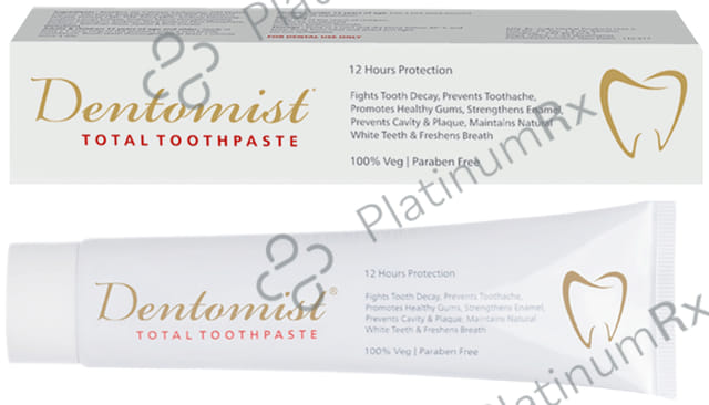 Dentomist Total Toothpaste (100gm Each) 2 Tube