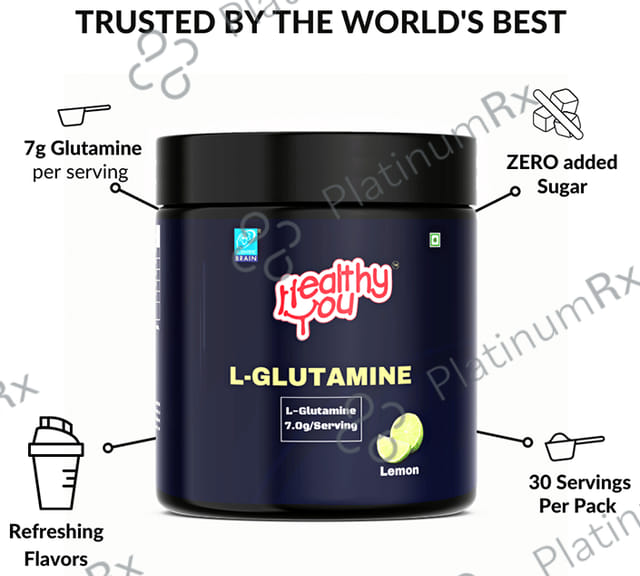Healthy You L-Glutamime 5gm Powder Lemon