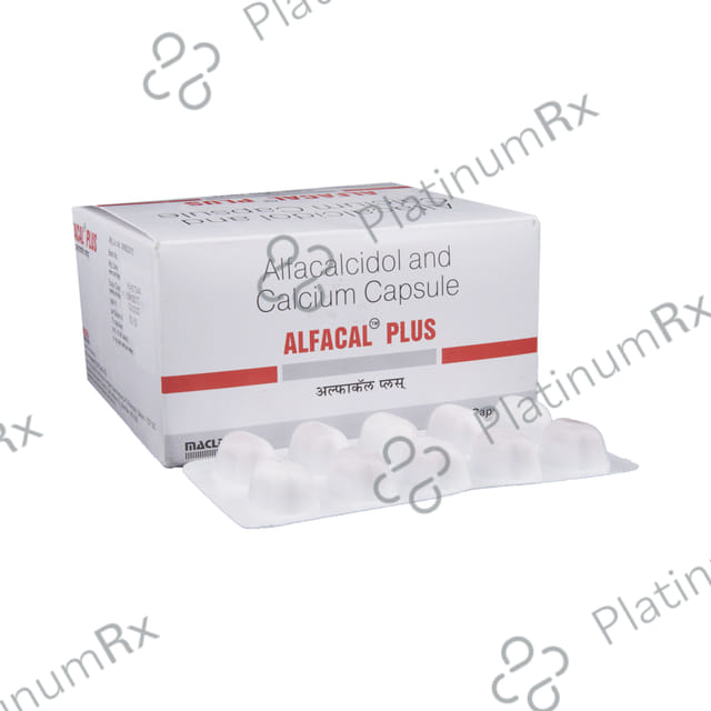 Alfacal Plus 0.25mcg/200mg Capsule 10s