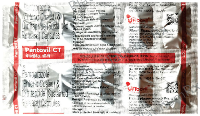 Pantovil CT 3/40mg Capsule SR 10s