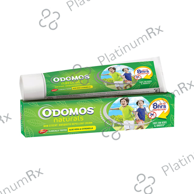 Odomos Naturals Non Sticky Mosquito Repellent Cream 100gm