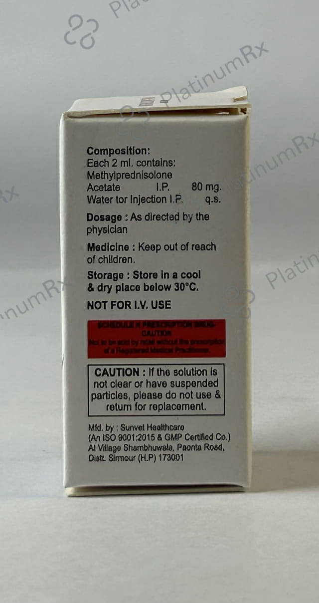 Medricort 80mg Injection