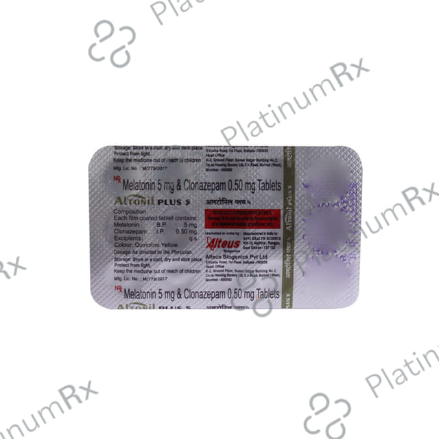 Altonil Plus 10/0.5mg Tablet 15s