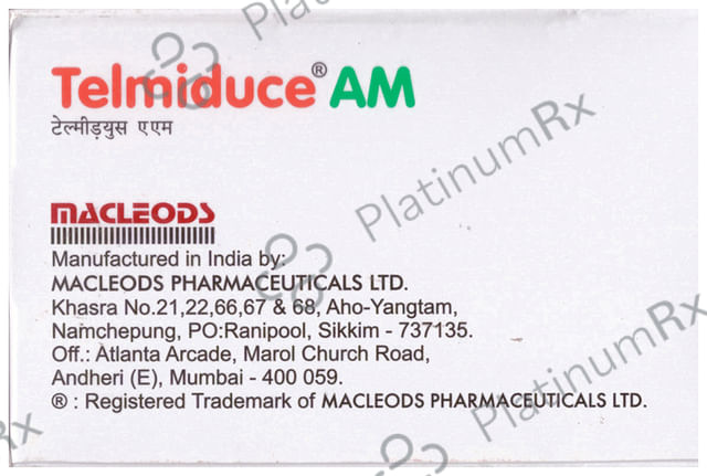 Telmiduce AM 5/40mg Tablet 10s