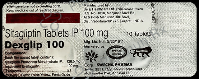 Dexglip 100 Tablet