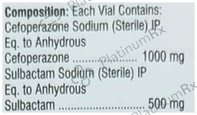 Themibacil 1.5gm 1000/500mg Injection 1s
