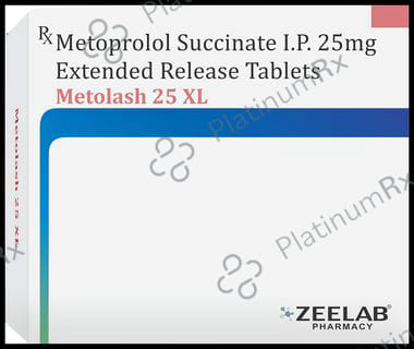 Metolash XL 25mg Tablet ER