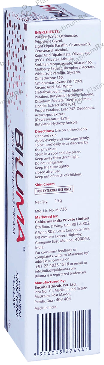 Biluma Cream 15gm