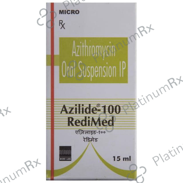 Azilide 100mg Suspension 15ml