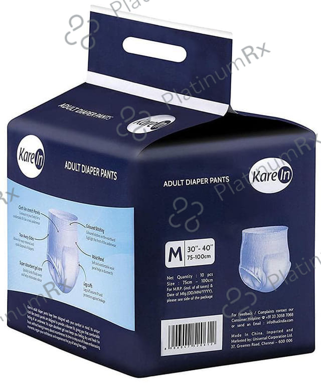 Kare In Adult Diaper Pants Medium 10s