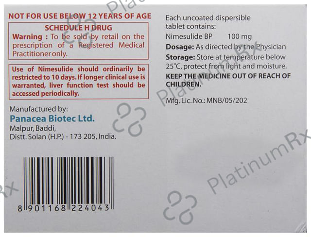 Nimulid-MD Tablet