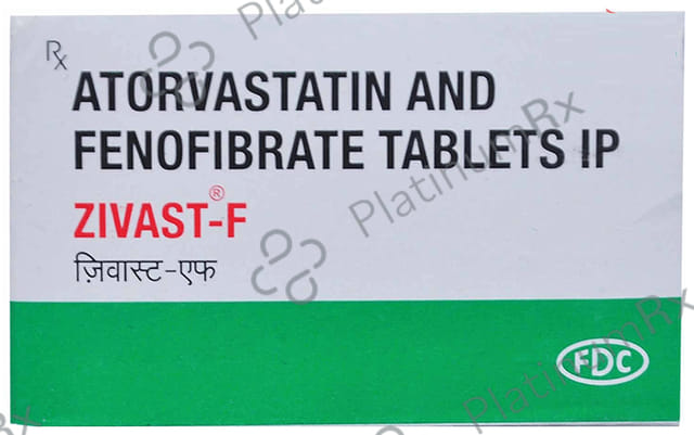 Zivast F 10 10/160mg Tablet 10s