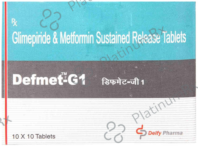 Defmet G 1/500mg Tablet SR 10s
