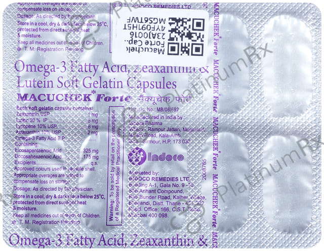 Macuchek Forte Capsule 10s