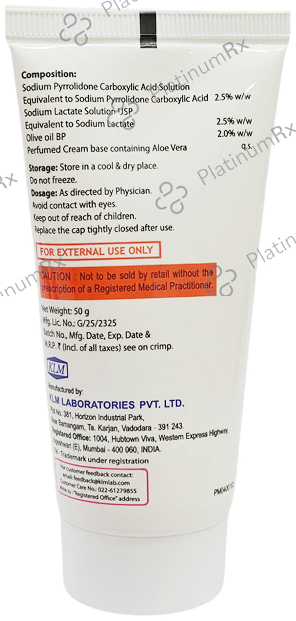 Nevlon Moisturizing Cream - Soothes, Moisturises & Hydrates Dry Skin Cream