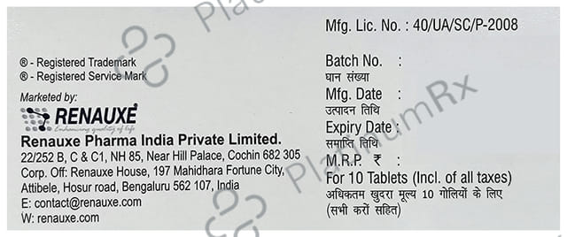 Scribnor M 1500mcg/75mg Tablet SR