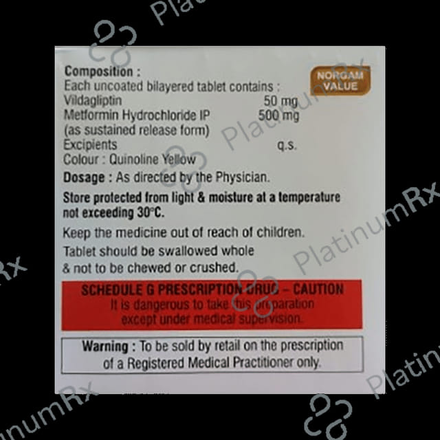 Vilgud-M 1 Tablet SR